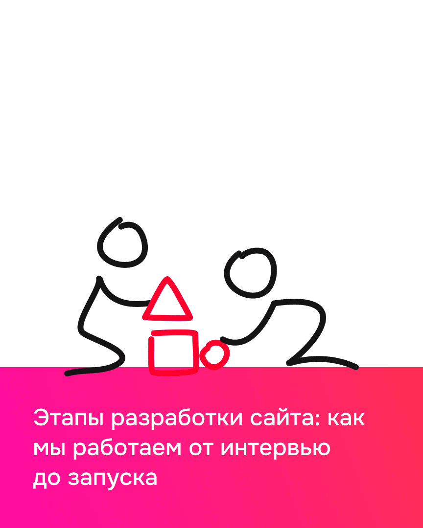 Этапы разработки сайта: как мы работаем от интервью до запуска